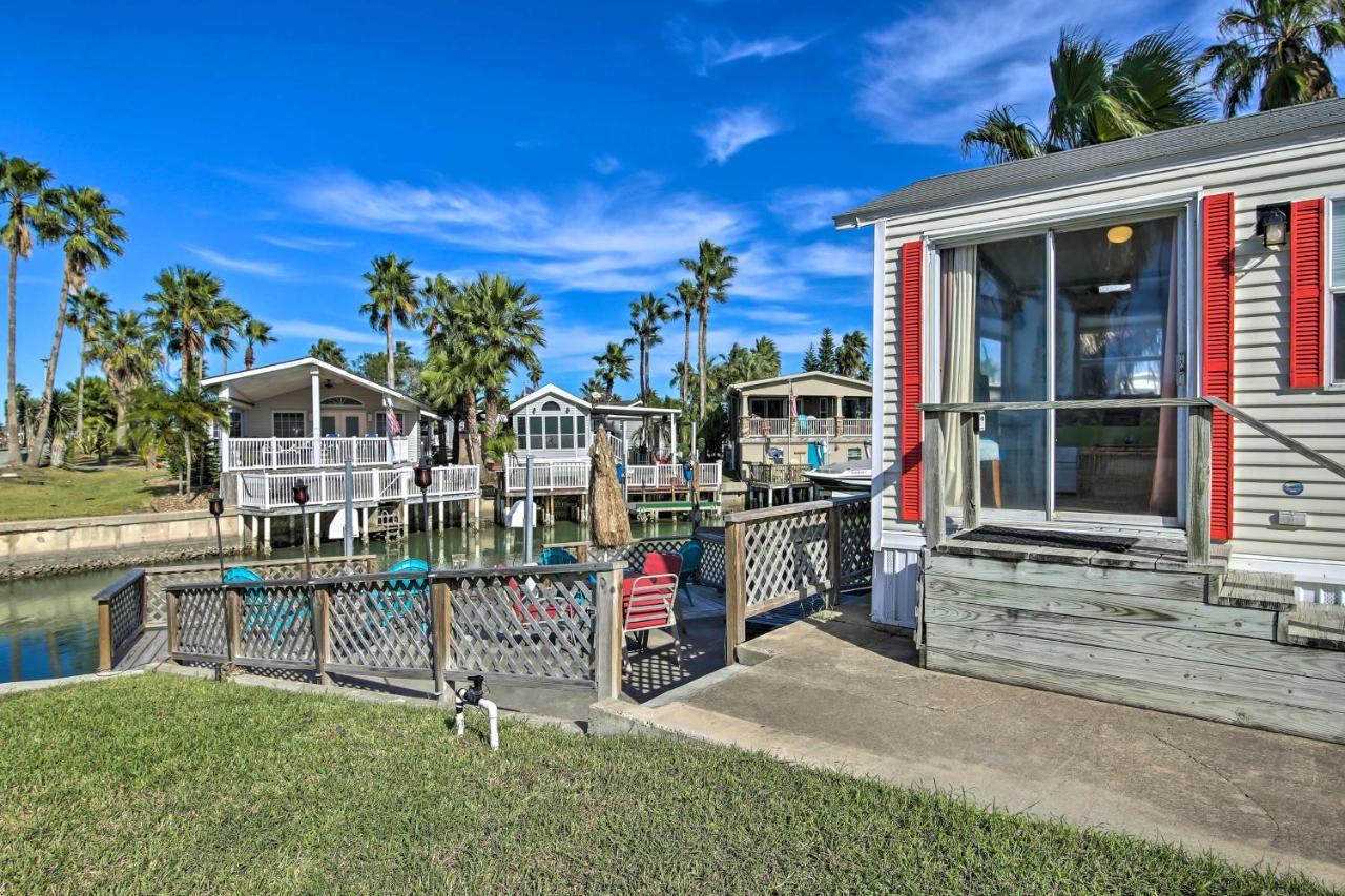 Cozy Waterfront Port Isabel Cottage With Deck! Kültér fotó
