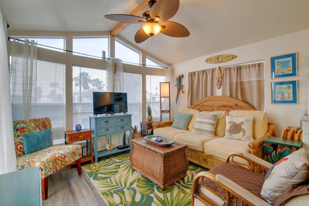 Cozy Waterfront Port Isabel Cottage With Deck! Kültér fotó